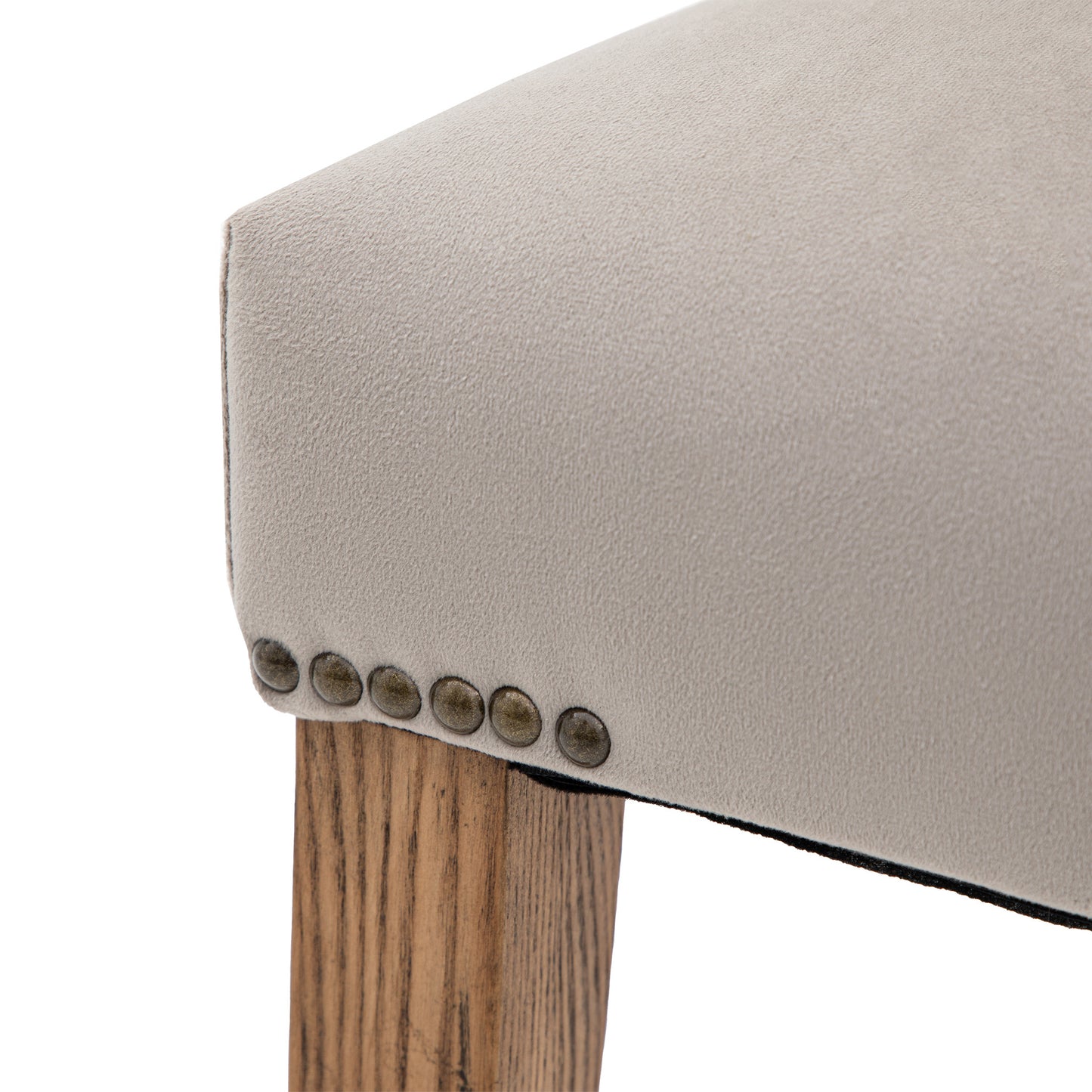 Highgrove Chair Dove Velvet 2pk