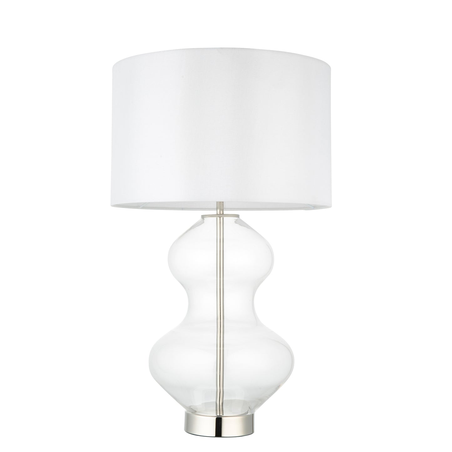 Kelda Shaped Table Lamp Vintage White