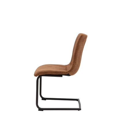 Edington Chair Brown 2 pk