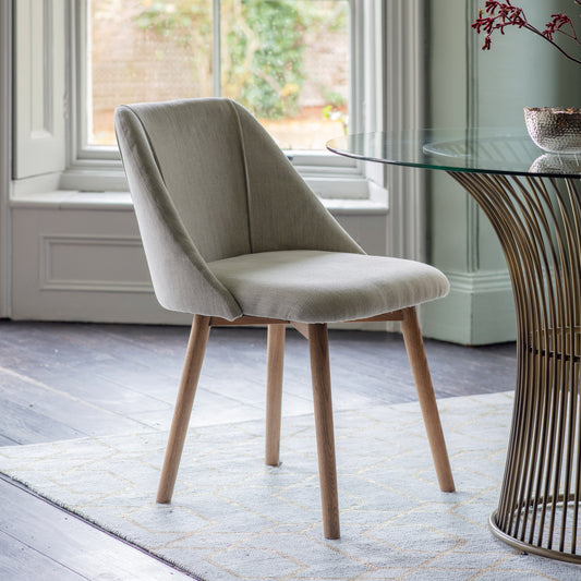 Elliot Dining Chair Neutral 2 pk