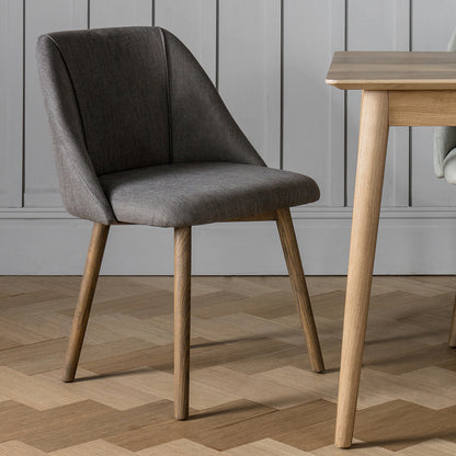 Elliot Dining Chair Slate Grey 2 pk