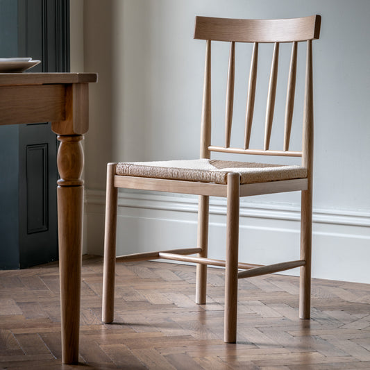 Eton Dining Chair Natural 2pk
