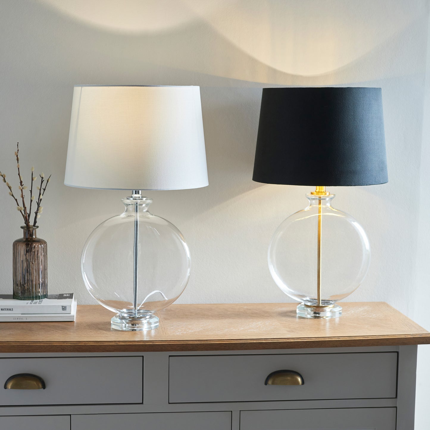 Gideon Table Light Nickel